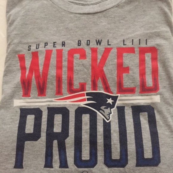 Super Bowl LIII Men's XXL Tshirt Wicked Proud - Picture 1 of 5